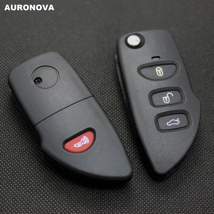 Новый обновленный складной ключ для Kia Cerato 3 + 1 чехол задней кнопки дистанционного