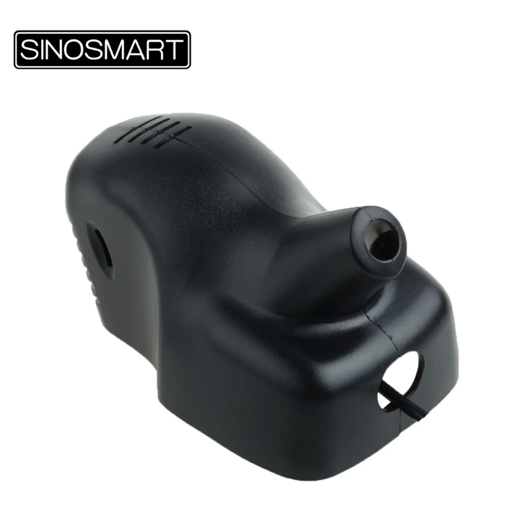 SINOSMART Novatek 96658 автомобильный Wifi DVR для Volkswagen Polo/Passat/Touran/Tiguan/Bora/Gold/Magotan управление с помощью приложения SONY IMX323