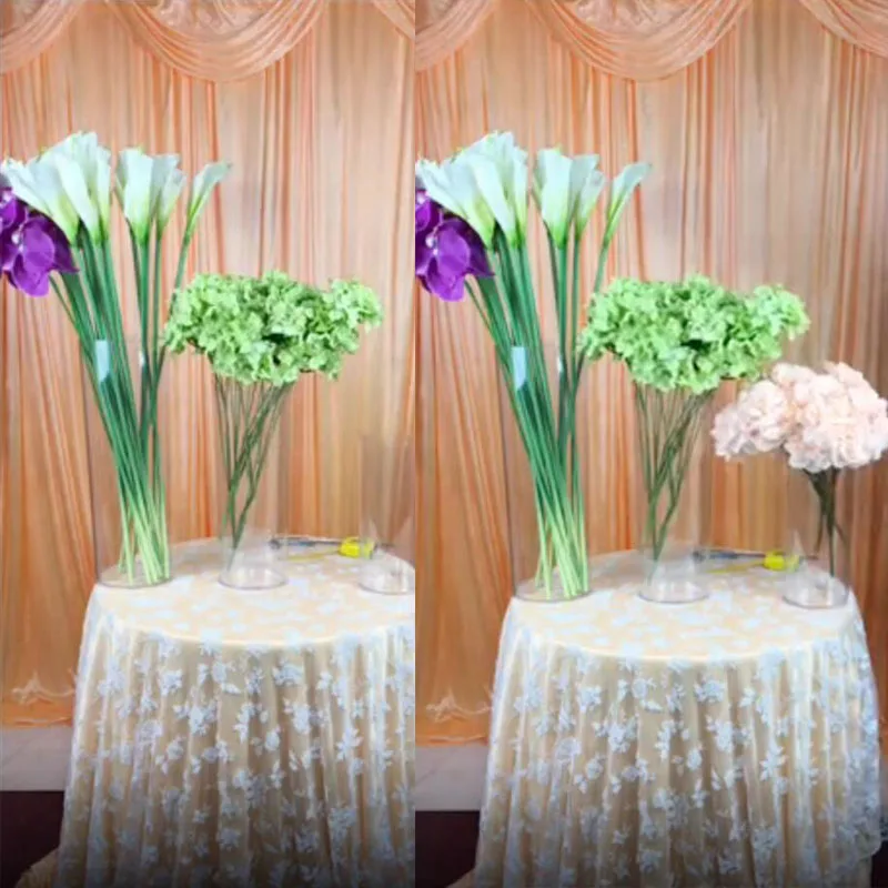 Tabletop Vase Wedding Flower Vase Stand 3pcs Table Wedding