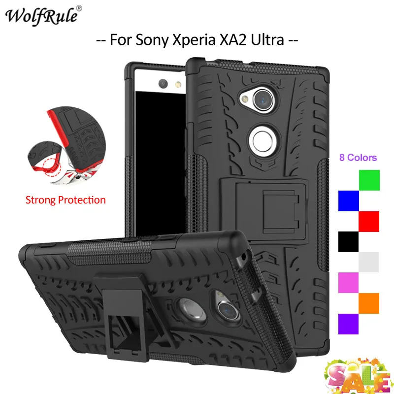 Чехол для Sony Xperia XA2 Ultra TPU и PC Armor Phone Case Cover H4233 6''|Бамперы| |