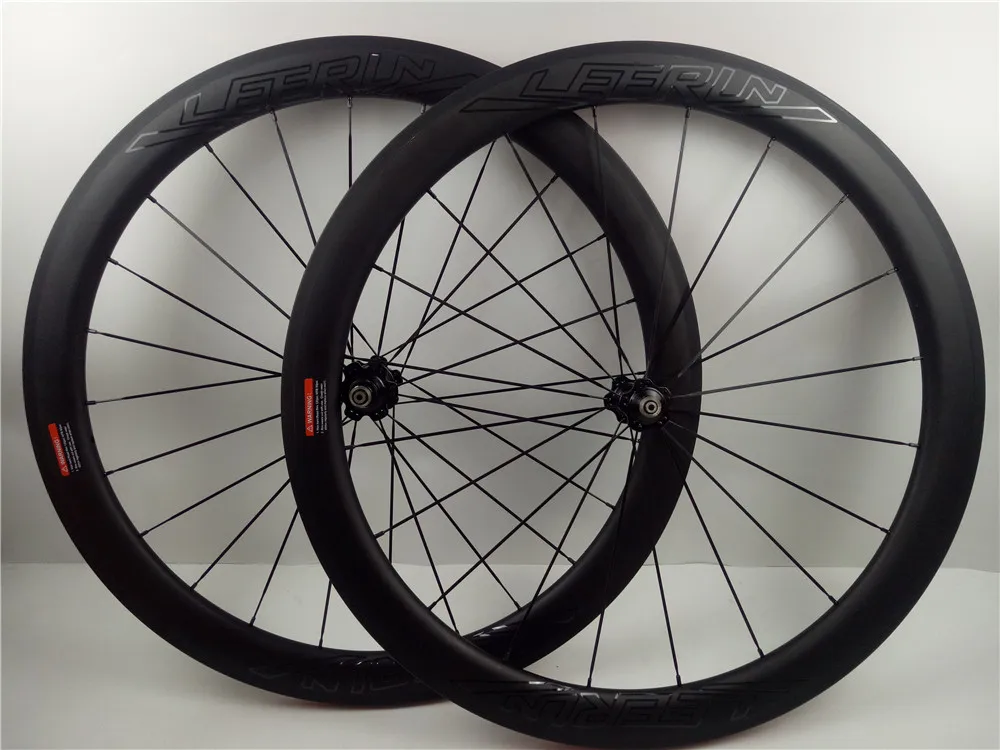 

2019 TOP Custom LEERUN 50mm Clincher carbon wheels700C width 23mm 25mm road bike full carbon wheel set UPS DPD duty free ship