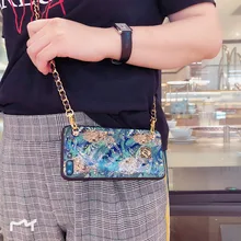 

Luxury Insta Good Phone crossbody Protective Case Cover with strap long chain For iPhone XS MAX XR X 8 7 6S 6 plus case Cover