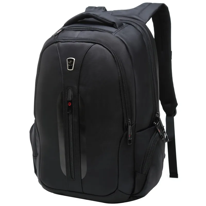 Large Capacity 15 to 17 inch Nylon Laptop Waterproof Shockproof Backpack School Bag Men's