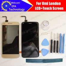 Umi London LCD Display Touch Screen Digitizer 100 Original Tested LCD Screen Glass Panel For London