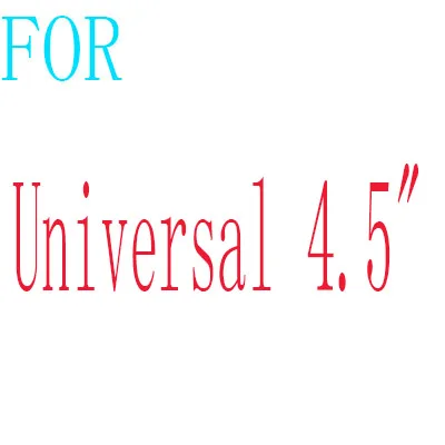 2 шт Универсальные " 4,3" 4," 4,7" " 5,3" 5," 5,7" "Закаленное стекло протектор экрана для Haier VERTEX Mizu Jinga Texet Uhans - Цвет: 4point 5 inch