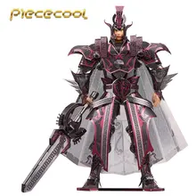 2017 Piececool 3D Metal Puzzle The Colonel Of Qin Empire Knight Model Kits P087-KSR DIY 3D Laser Cut Assemble Jigsaw Toys блесна balzer colonel z minnow 3d