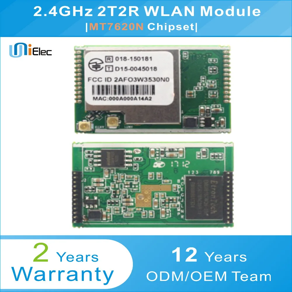 Mtk Mt7620n 2x2 802.11 B/g/n 2.4ghz 2t2r Wlan Module Pcba Wifi Custom ...