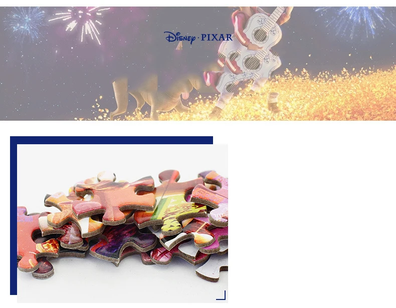Disney 1000 шт бумажный пазл мечта путешествия/лед Романтика/игрушка Марвел взрослых сложная бумага коробка простая головоломка игрушка