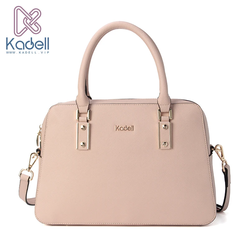 0 : Buy Kadell Luxury Women PU Leather Handbags Litchi Pattern Business Large ...