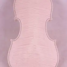 1x белая скрипка незавершенная скрипка Пламя клен дерево 4/4 Высокое качество#2033