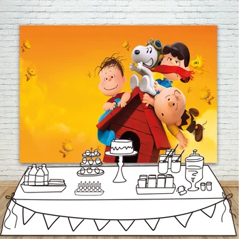 

Background Meddlesome Baby On Red Wooden House Roof Flyin Elves Photography Backdrops For Kids Happy Birthday Party Decoration
