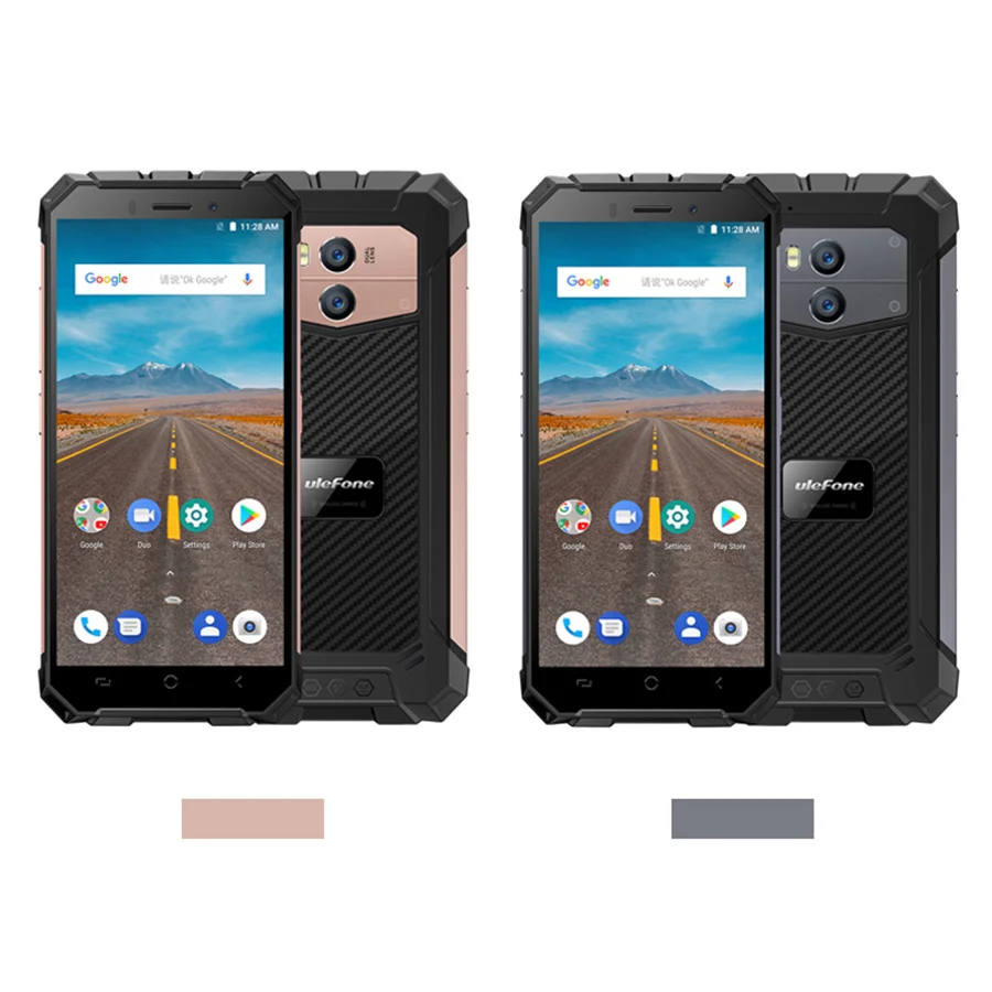 Ulefone Armor X Водонепроницаемый IP68 мобильный телефон 2 Гб ОЗУ 16 ПЗУ Android 8 1 MTK6739 18:9 5 &quotHD