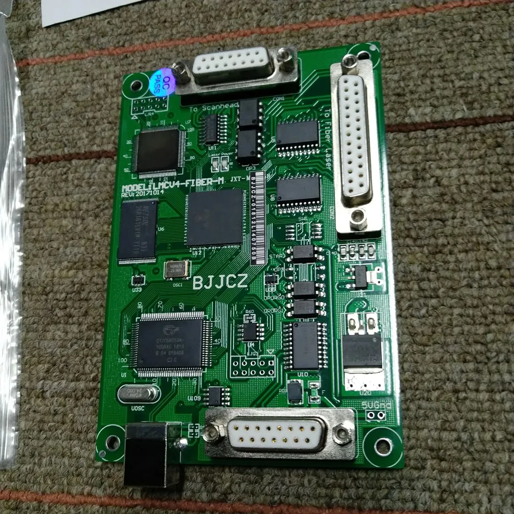 JCZ usb контроллер карты плата контроллера LMCV4 FIBER M для 1064nm волокно лазерной