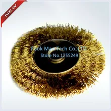 Латунная проволочная щетка для чистки и полировки ювелирных изделий, 144 шт./упаковка. размер отверстия 2,35 и 3 мм