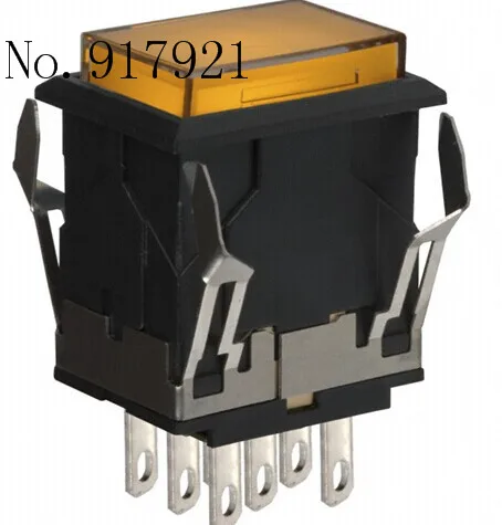 

[ZOB] LB16RKW01-5D-JD imported from Japan nkk day open embedded illuminated push button switch LB-16RK --5PCS/LOT