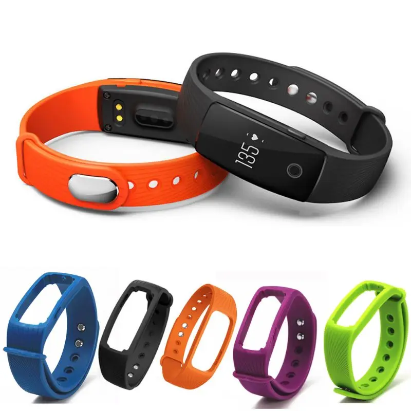 

Fitness Tracker Heart Rate Monitor Strap Wristband For IPRO ID107 Smart Watch