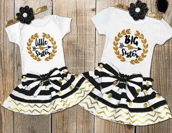 

Retro Family Sisters Kids Matching Vest Dress Sleeves Boho Outfit Clothes Casual Floral Bow Print Mini Dress