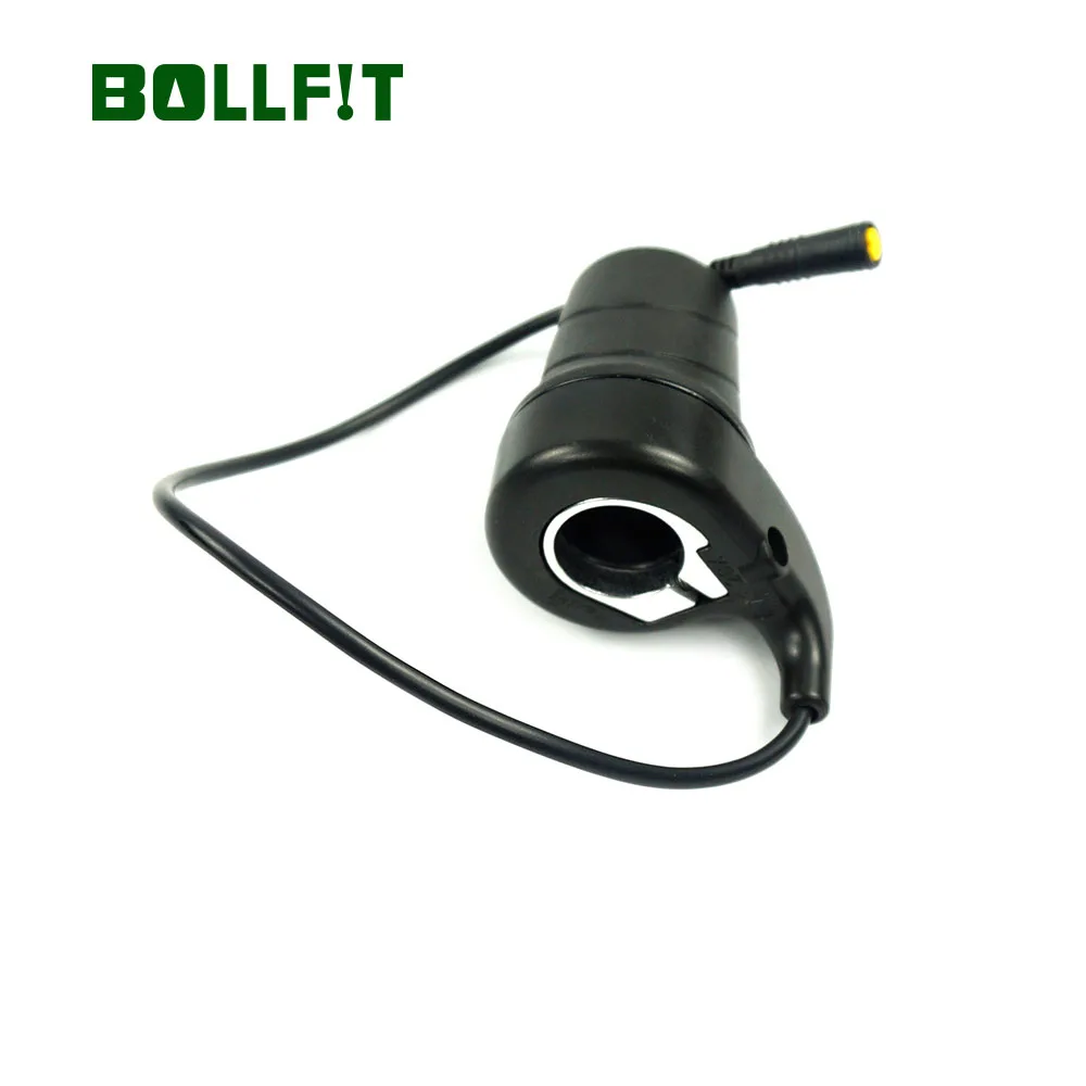 Discount BOLLFIT  20X-R Thumb Throttle Right Hand  Bafang For Electric Bicycle Throttle 3pin BAFANG BBS01 BBS02 BBSHD 0