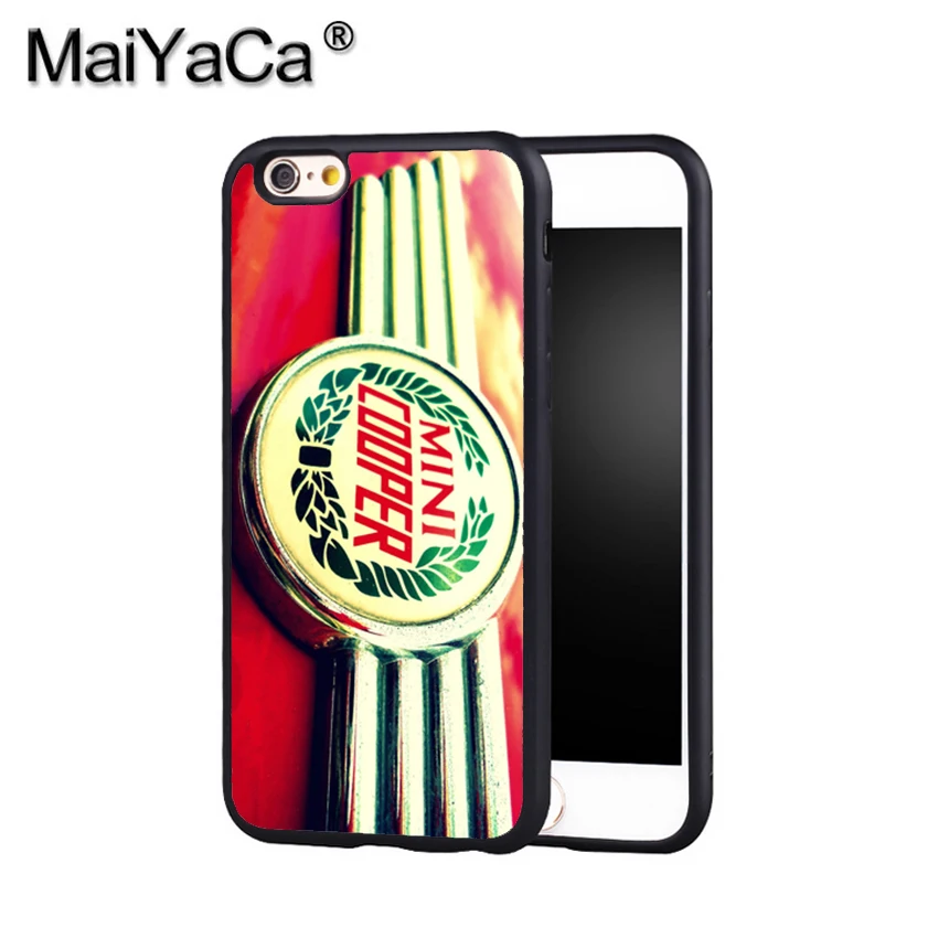MaiYaCa Mini Cooper Logo 7 Phone Case Cover For Iphone X 8 6 6S Plus 5 5S 5C 4S SE Print Soft Rubber |