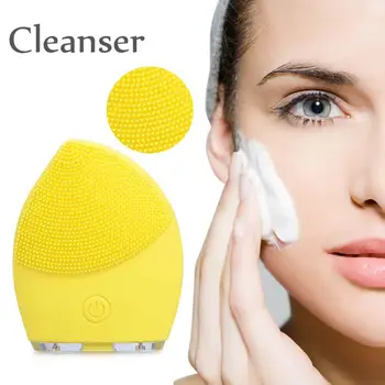 

Silicone Cleansing Brush Cleansing Instrument Waterproof Silicone Wash Machine Clean Facial Massager Remove Facial Keratin Tools