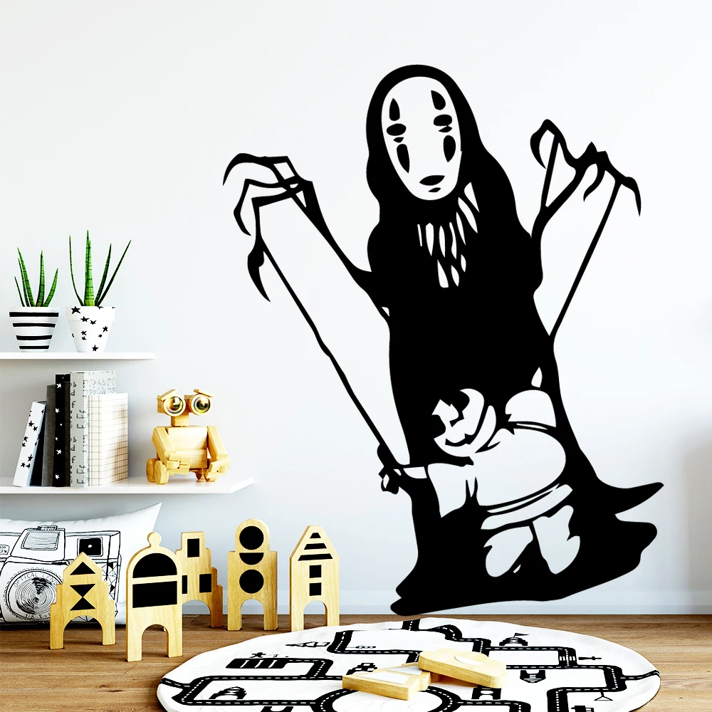 

3D Sticker Spirited Away Vinyl Decals Wall Stickers Waterproof Wall Decals Wall Decal Kids Room Mural Living Room adesivi murali