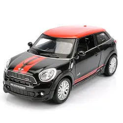 1:32 Diecasts & Toy Vehicles MINI Cooper модель автомобиля со звуком и светом коллекция автомобиля игрушки для мальчика Детский подарок brinquedos