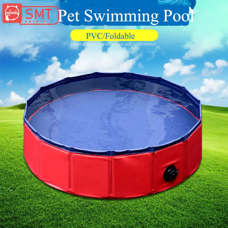 SMARTPET ПВХ складной собака кошка бассейны Ручная стирка пруд ванночка для собак