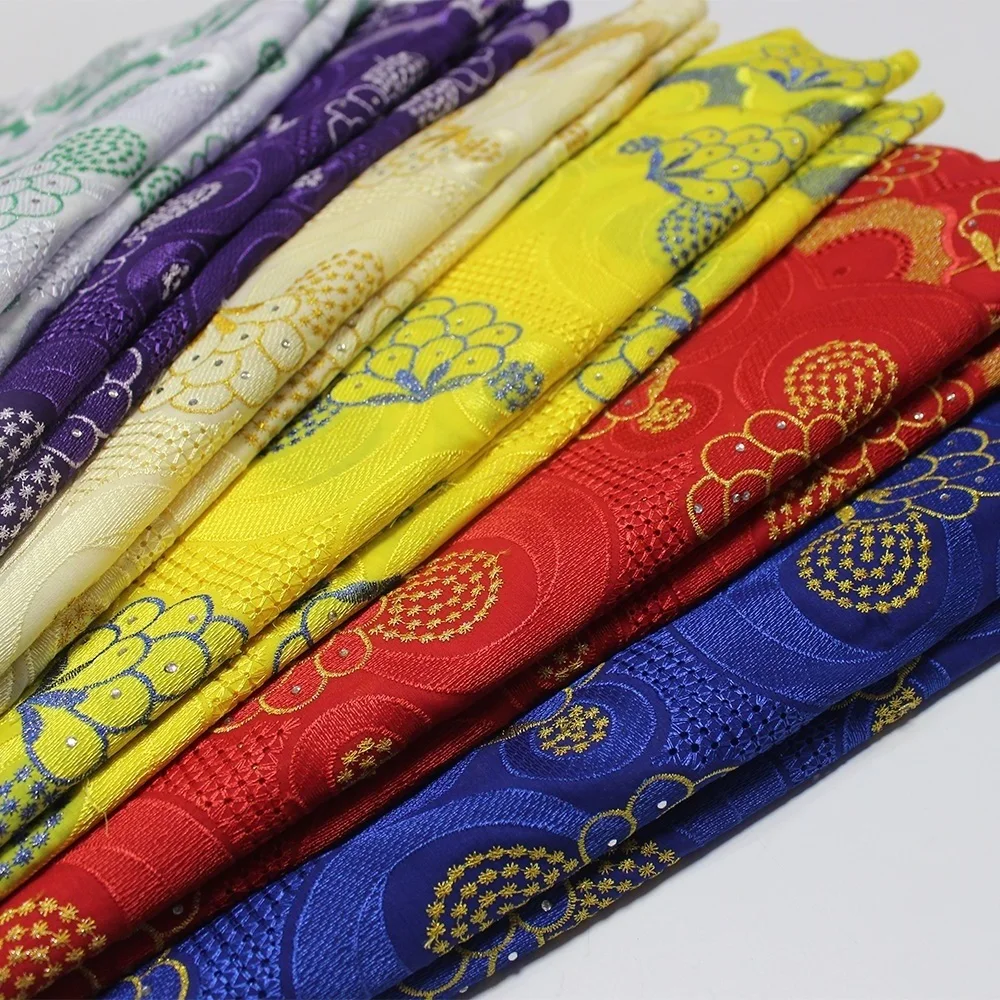 

Yellow Lace Fabric High Quality Swiss Voile Lace With Stones White Purple Red Apricot Blue African Cotton Material