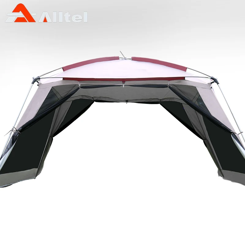 Alltel 5 8 человек Ulterlarge 365*365*210 см Высокое качество большая беседка солнцезащитный