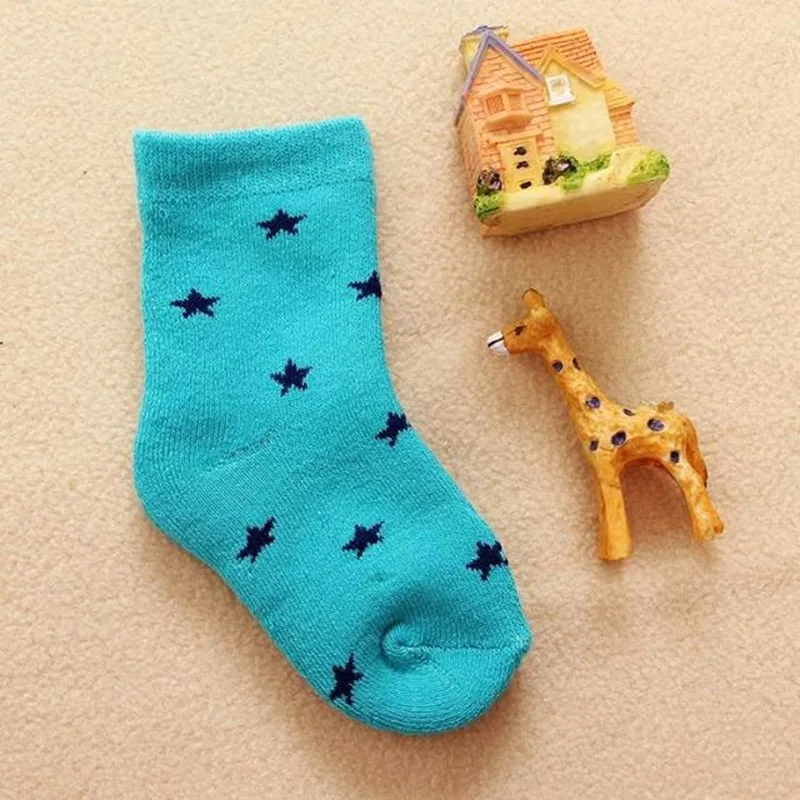 Star Kids Socks Infant Thick Clothes Warm Unisex Sock Autumn Winter Apparel Comfort Toddler Prop Children Clothing Free Shipping (13)