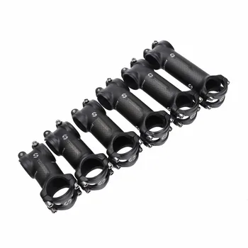 

TOSEEK New Mountain bike alloy+carbon fibre stem Road carbon bicycle stem MTB bike parts 31.8*80/90/100/110mm super light 99g