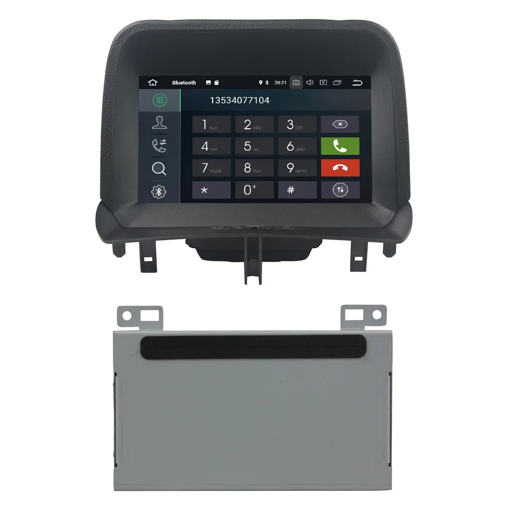 Perfect KLYDE 8" 4G Android 8.0 Octa Core 4GB RAM 32GB ROM Car DVD Player Radio GPS Glonass For Ford Tourneo Courier 2014 2015 2016 2017 2