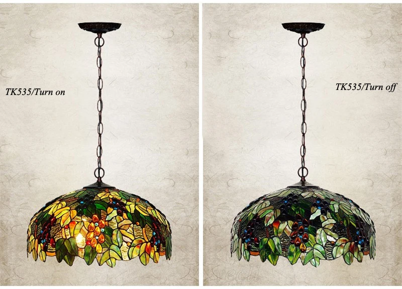 Tiffany hanging lamp light (15)