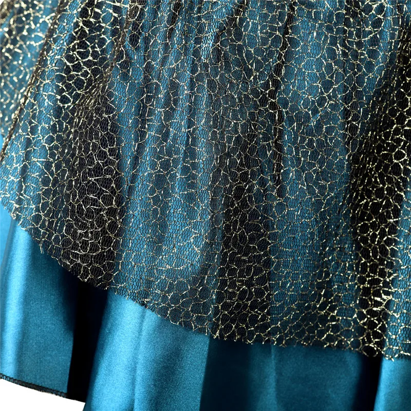 Сексуальная павлинья кружевная юбка в стиле бурлеск костюмы Готический стимпанк Одежда гофрированная юбка-пачка для женщин подходящий корсет размера плюс