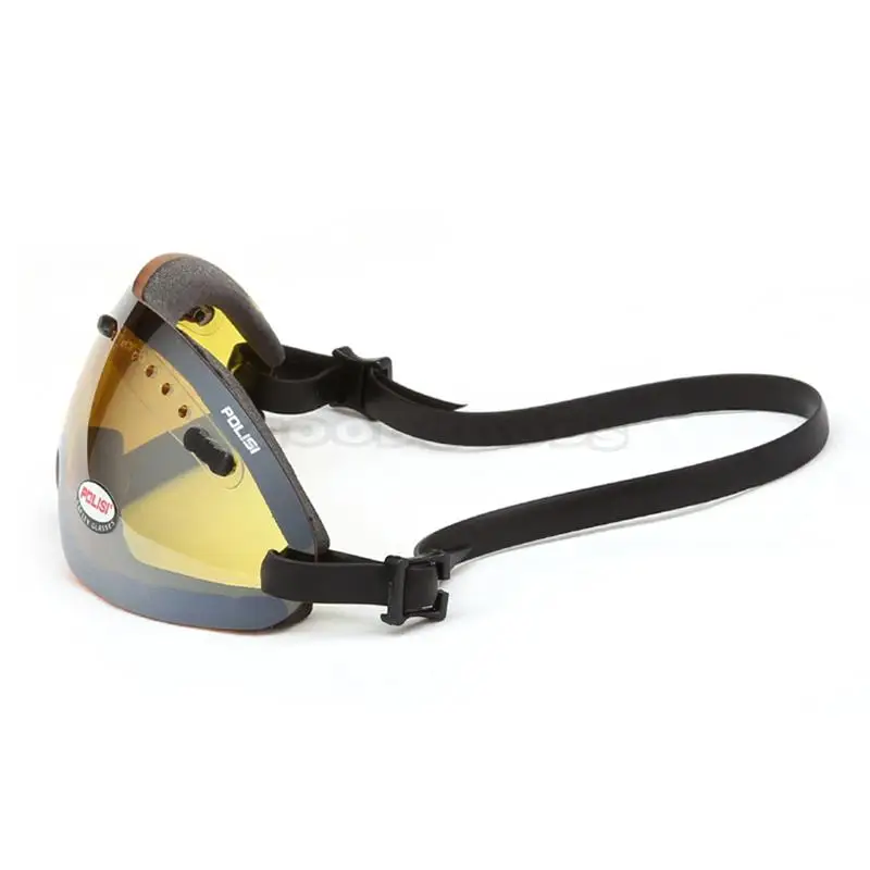 بوليسي التزلج الثلوج تزلج نظارات الرجال النساء في الهواء الطلق الرياضة تزلج على الجليد نظارات الأشعة فوق البنفسجية حماية المضادة الضباب عدس...