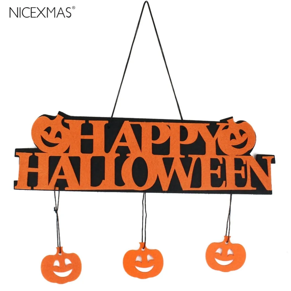 halloween decoration happy halloween hanging hang tag window decoration pumpkin hanging stripschina