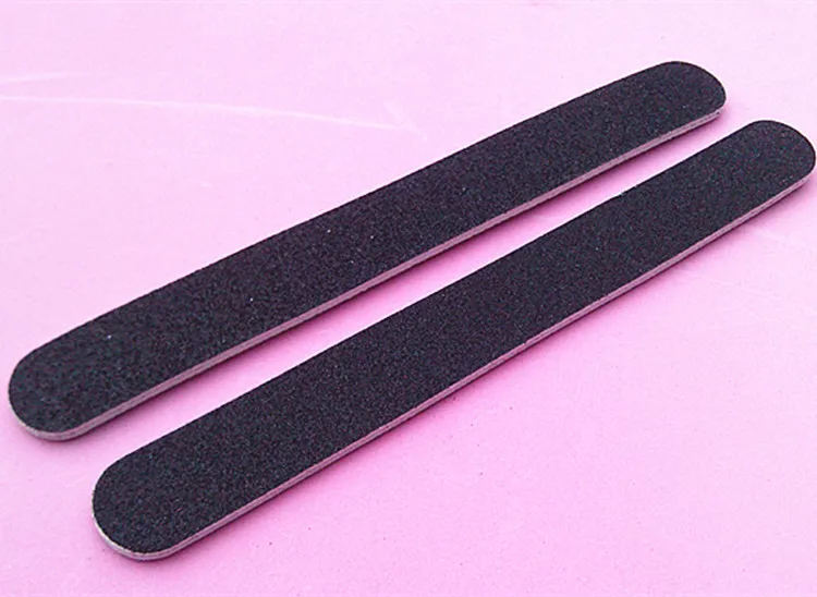

[IOIIO-304FYU] Double 10Pcs 2017 professional Black Nail Sanding Files Polish Buffer Block Manicure Pedicure Tips Tools Gel, #I7