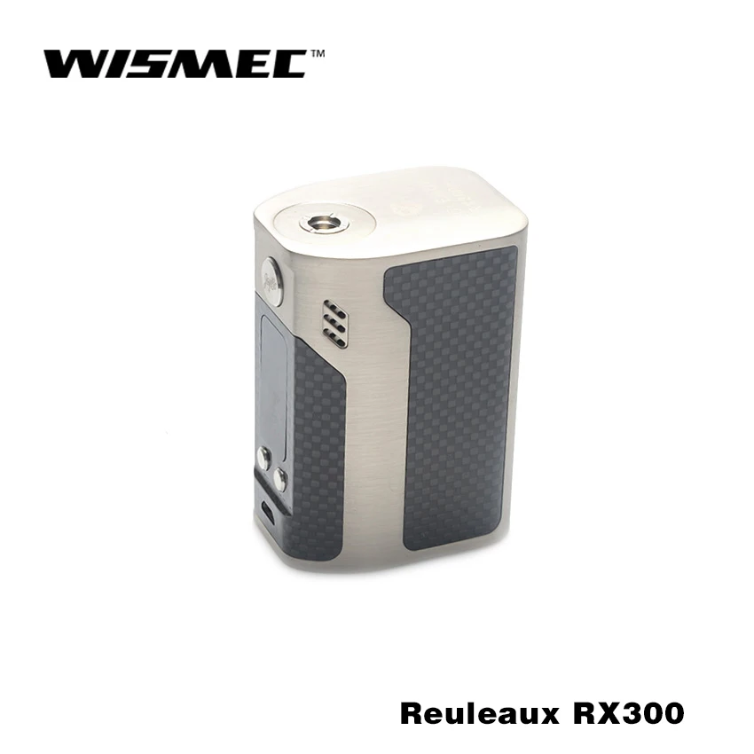 Оригинальный wismec Рел RX300 mod RX 300 Вт 18650 коробка новые VAPE сигареты e RX300W цена вниз |
