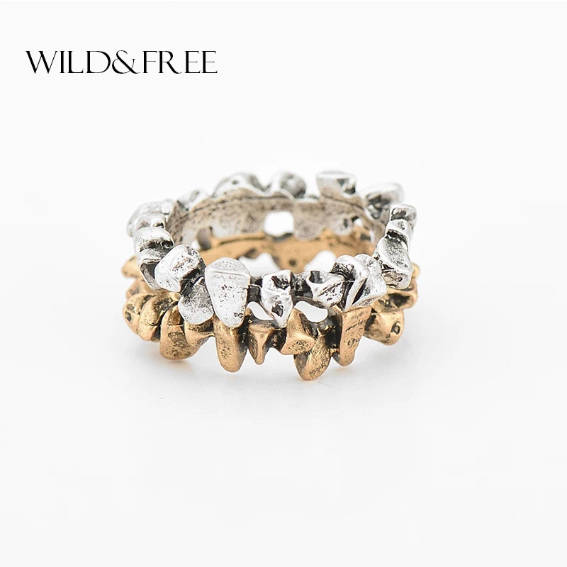 

1 pcs Women Vintage Silver Plated Ring for Women Jewelry Zinc Alloy Antique Gold Fashion Midi Female Ring Jewelry for Lover