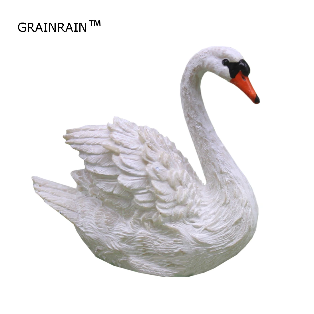 

Grainrain 3D Swan Bird Mold Candle Molds DIY Silicone Soap Mold Resin Wax Chocolate Mold