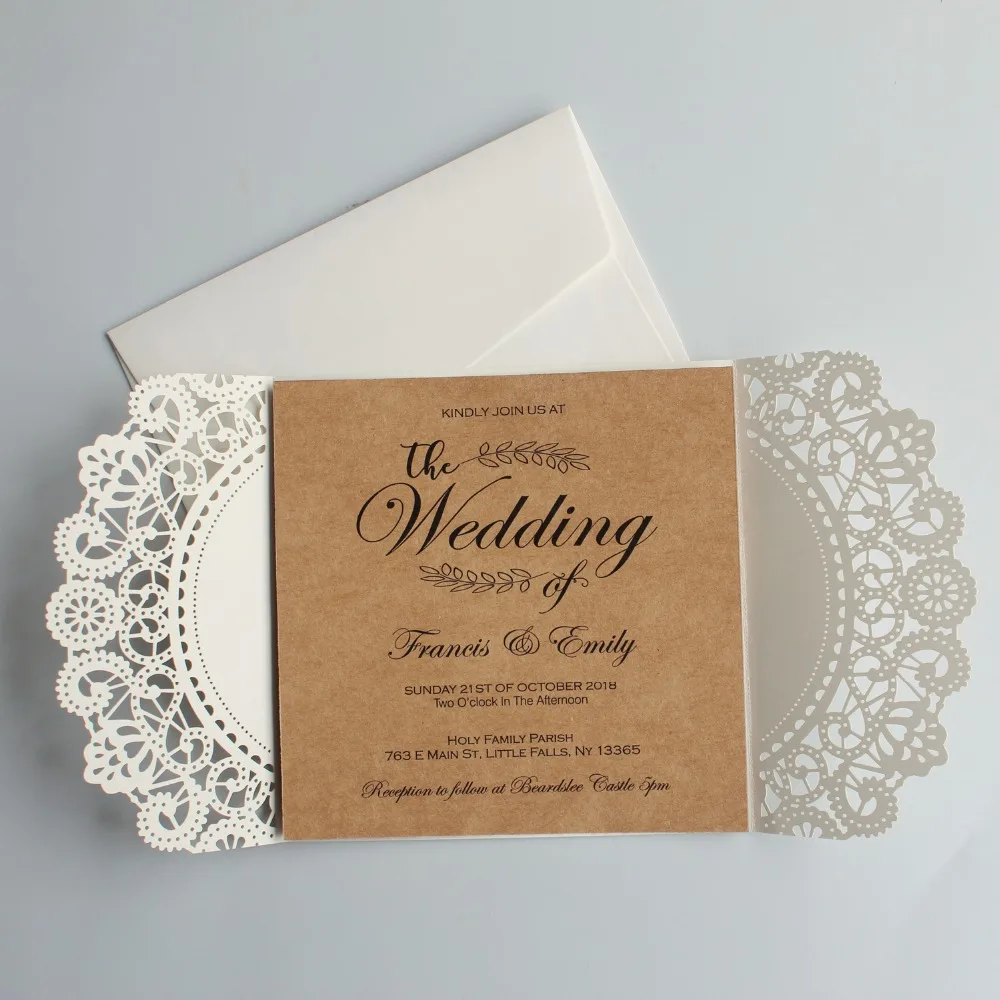 Invitation Cards With Envelope