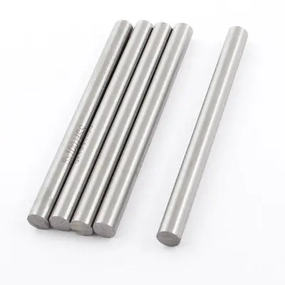 

8mm x 100mm High Speed Steel Turning Tool Round Lathe Bar Rod 5 Pcs
