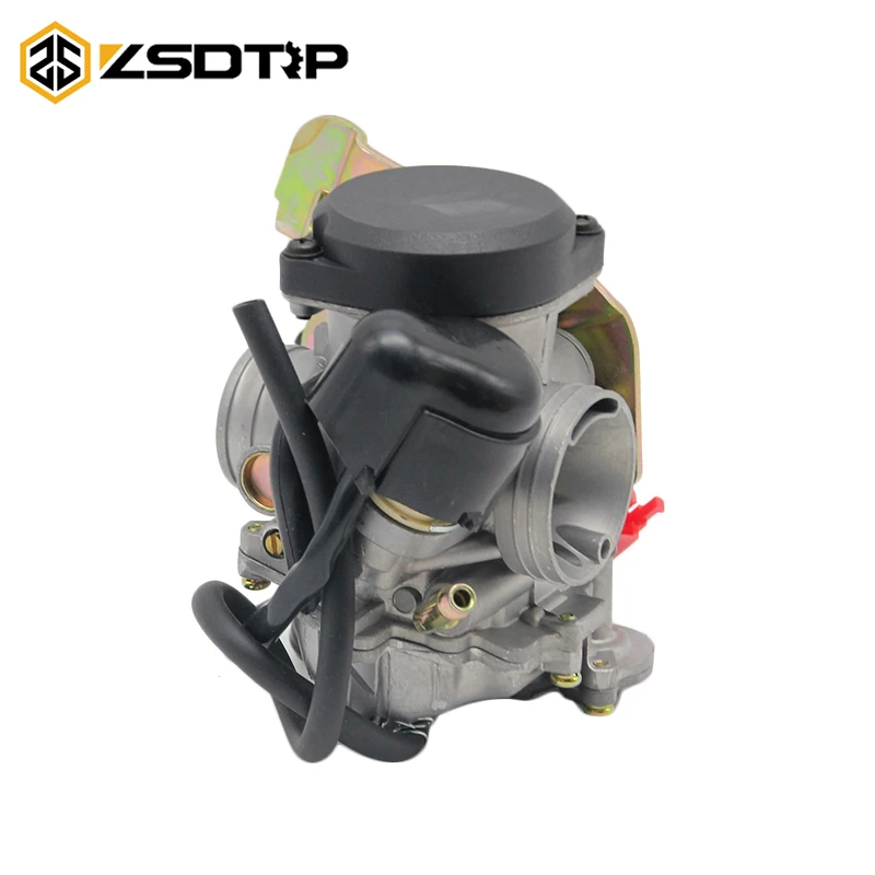 

ZSDTRP Motorcycle 26mm CVK26 Carburador Carburetor Fit For cvk 26 Replace Kehin For GY6 150cc~250cc Racing Scooter Carbs