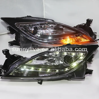 

For Mazda 6 Core - wing LED Head Lamp 2008 to 2012 year LD