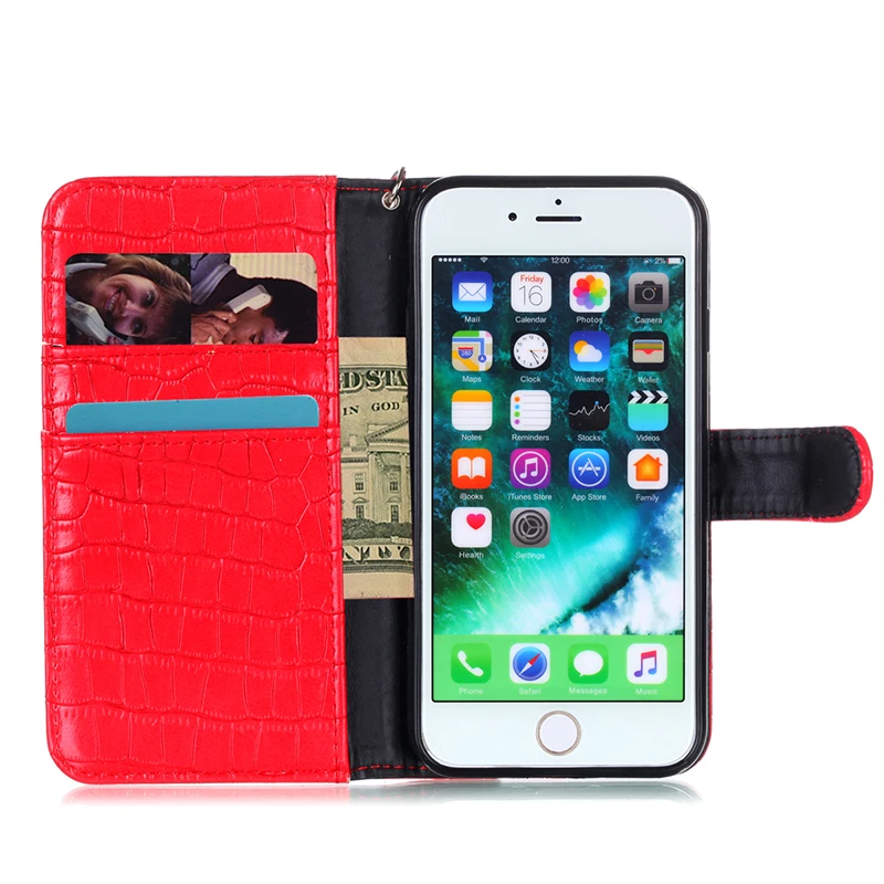 crocodile leather case iphone 5 5s 6 7 6s plus (3)