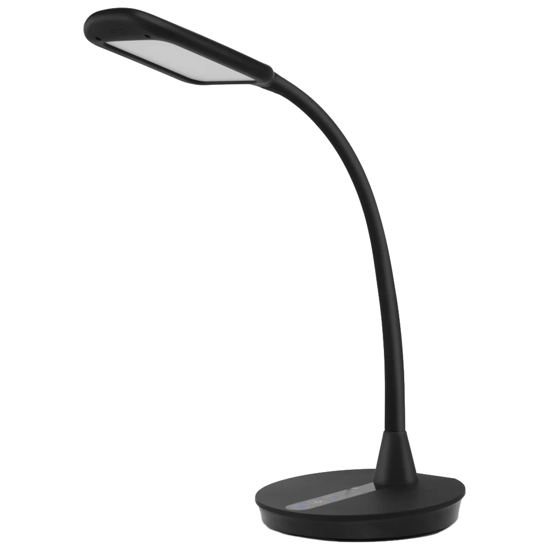 10W Gooseneck Dimmable Eye Care LED Desk Lamp with 1.5A USB Charging