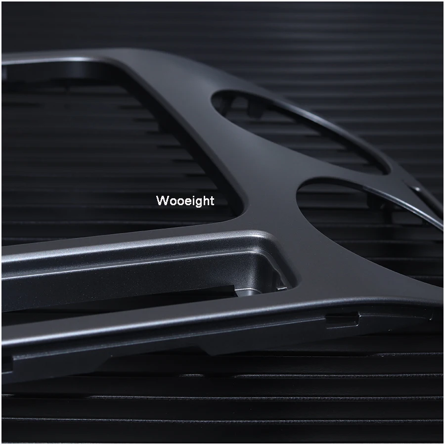 Wooeight 1Pc Car Central Dashboard Panel Navigation Frame Air Vent Outlet AC Trim Cover Styling For VW Tiguan 2013 2014 2015 (8)