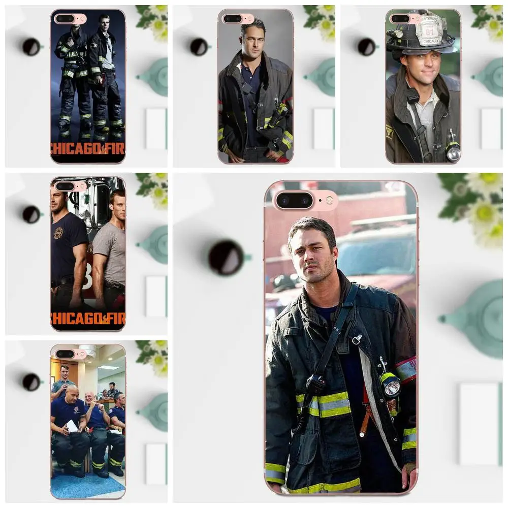 

Phone Cover Case For Apple iPhone X XS Max XR 4 4S 5 5C 5S SE 6 6S 7 8 Plus New Chicago Fire Tv Series