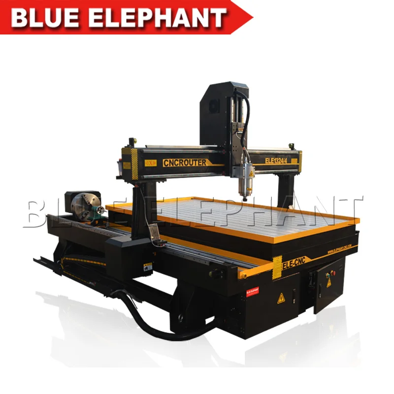 

4 axis rotary cnc router pcb cnc router machine 1324 high z axis cnc router 400mm