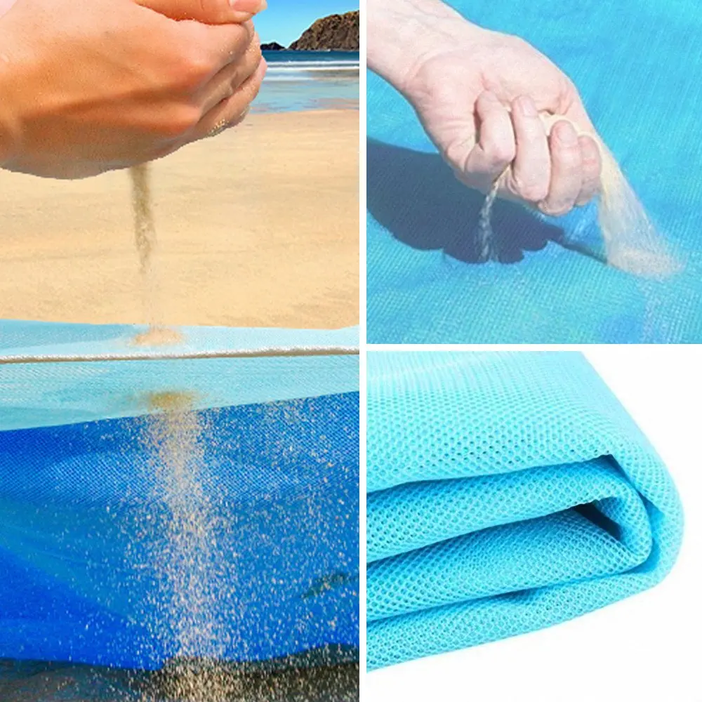 Пляжный коврик 200x200 см, волшебный пляжный коврик без песка, складной водонепроницаемый коврик для кемпинга, пикника